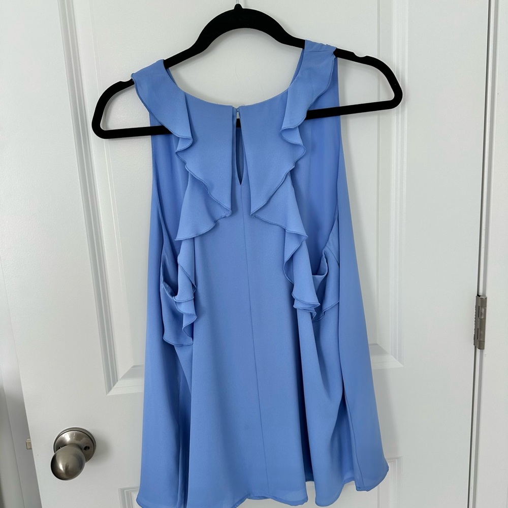 LOFT Racerback Ruffle Tank